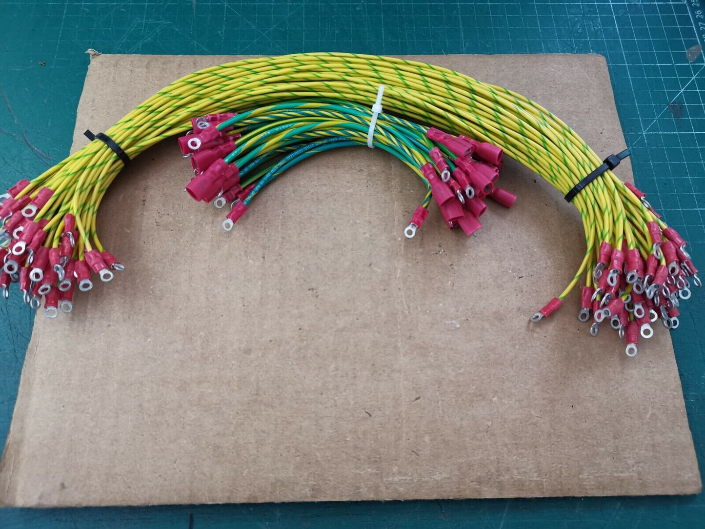 Electronic Test Gear Earth Chassis Cable Joblot 38cm And 18cm