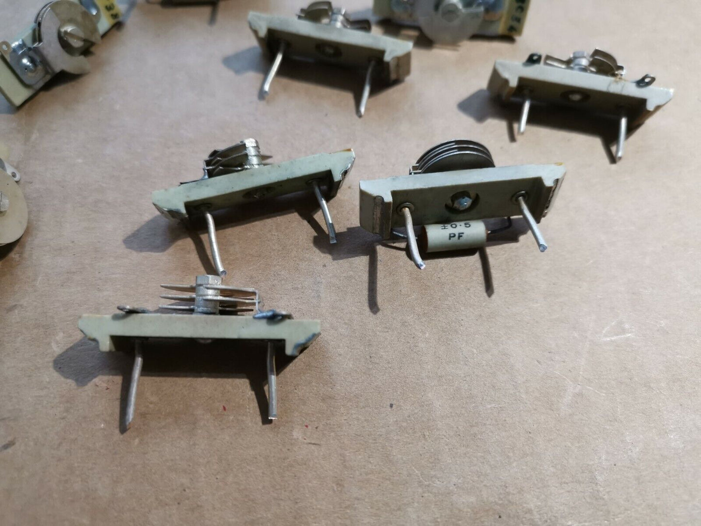 10pcs Variable Air Capacitor Military Part 2pF To 10pF