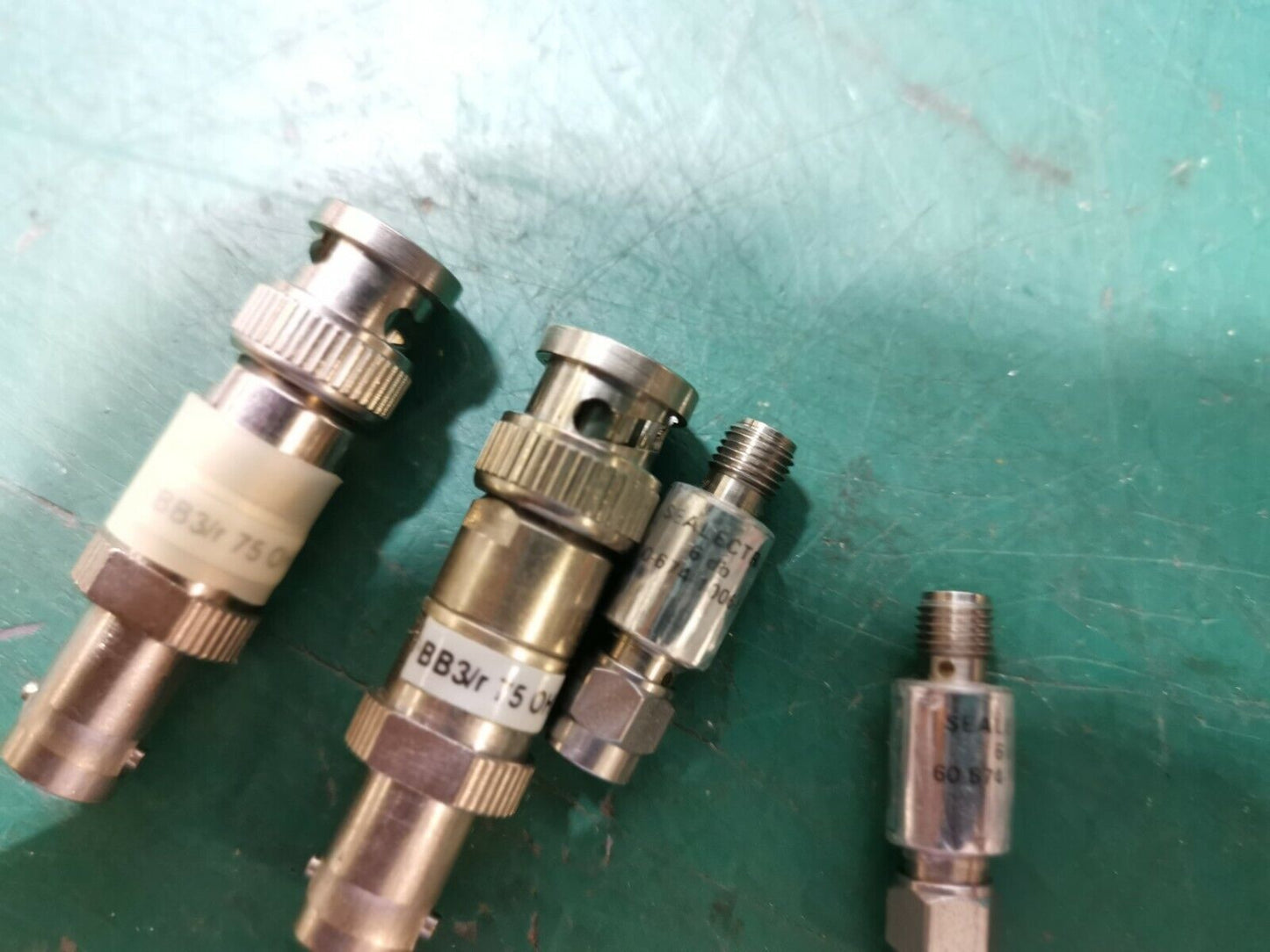 Fixed Attenuator 6dB DC To 18GHz  And Suhner 75 Ohms Feed Through Terminators