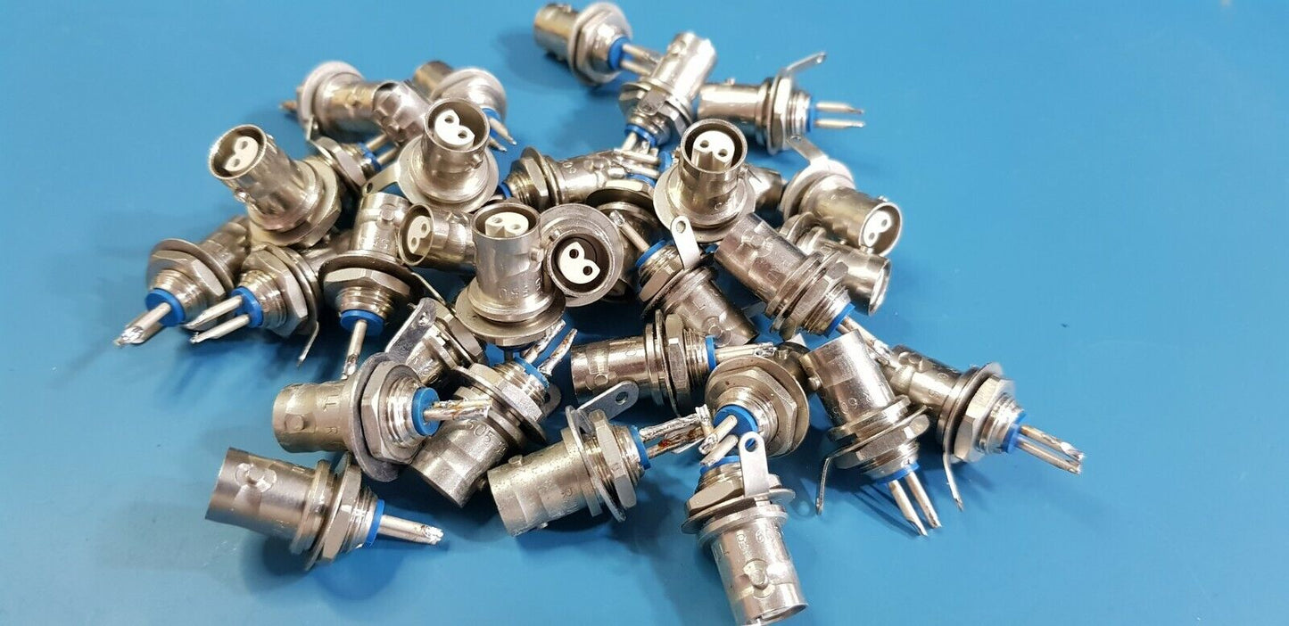 Radial 2 Pin RF Twinax BNC Connector Joblot