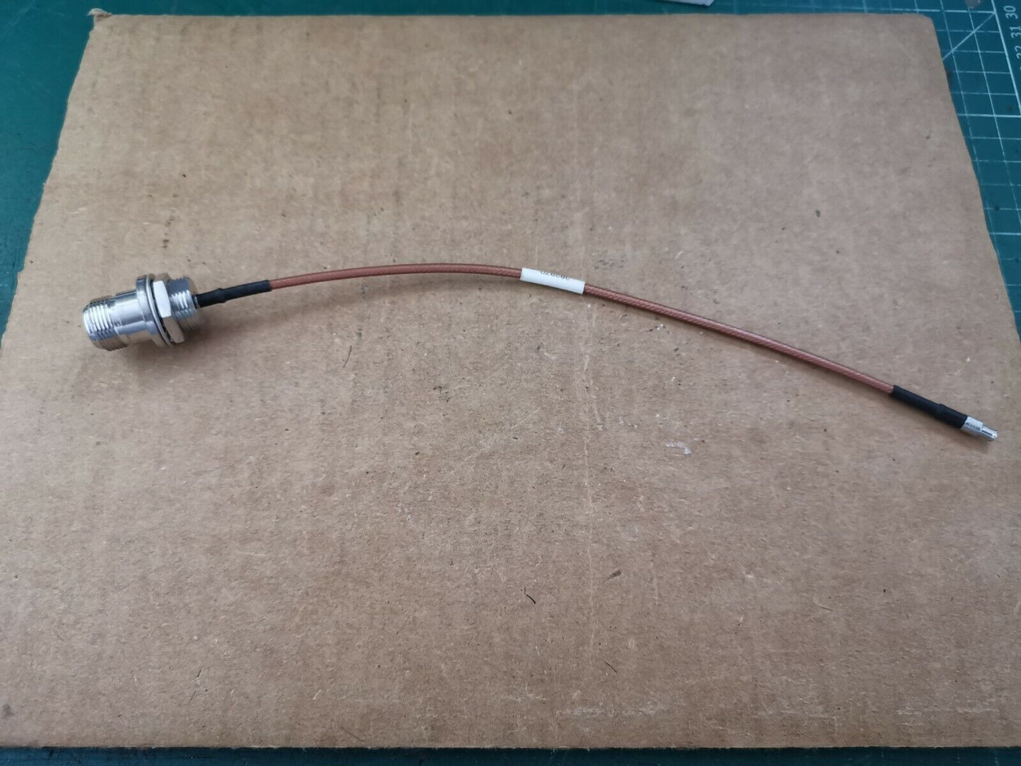 Rosenberger Bulkhead To SMB Plug Connector