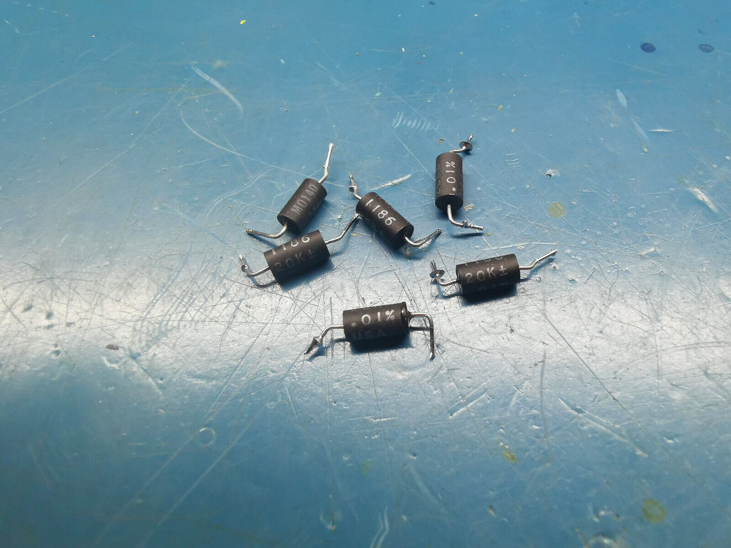 6pcs 20K Resistor 0.01% Precision Resistor From Military Avionic Equipment 0.15W