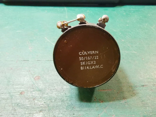 5.1K Dual Gang Linear Wire Wound Potentiometer Colvern