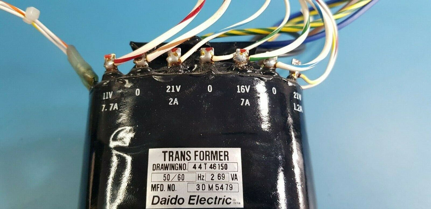 Anritsu 269 VA Mains AC C Core Power Transformer 11v 7.7A 21v 2A 16v 7A 21v 1.2A