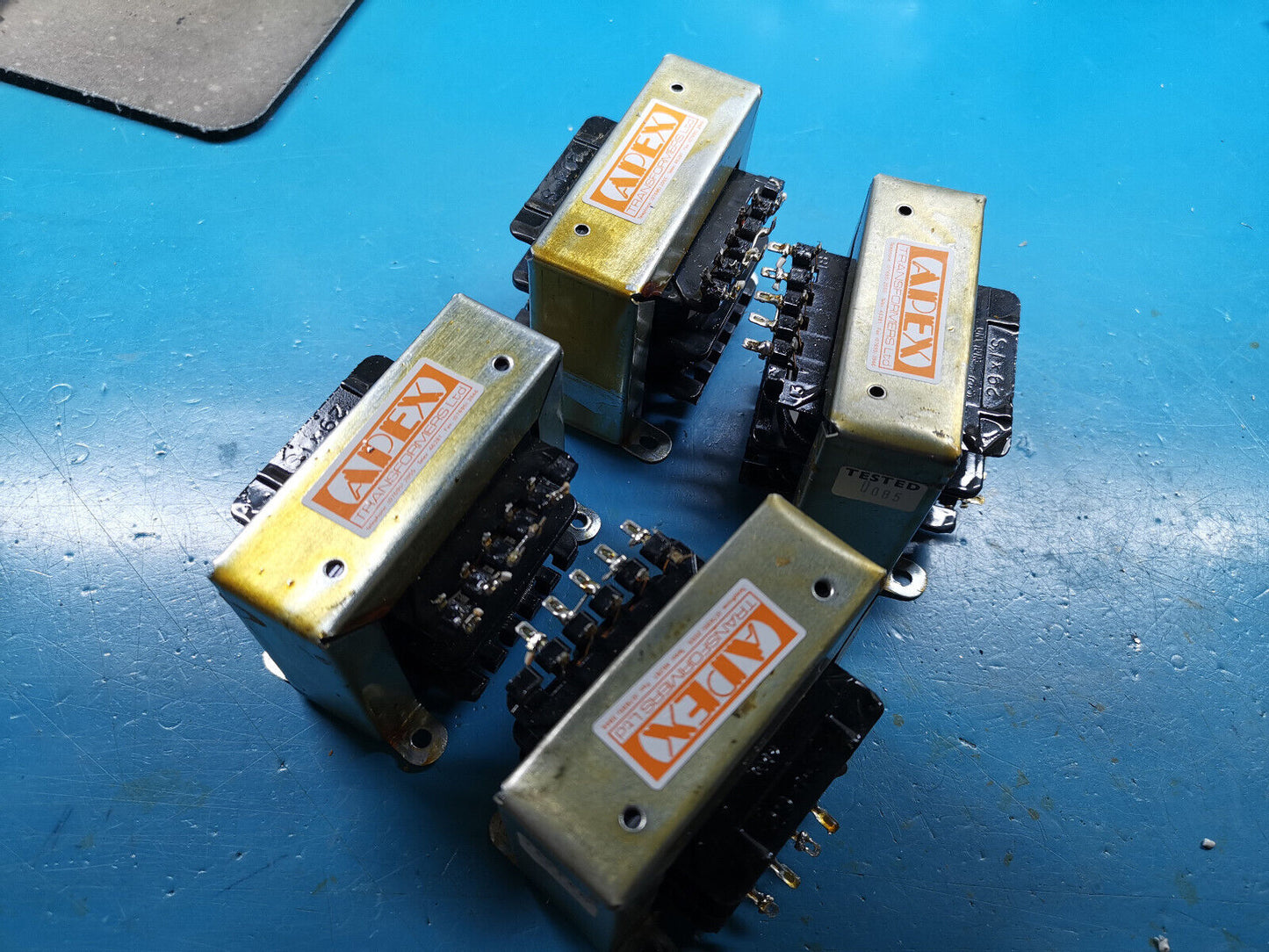 4 x Apex AC Mains Transformer 0  16.4v - 19.3VAC 1A Out   2 x 110v AC In