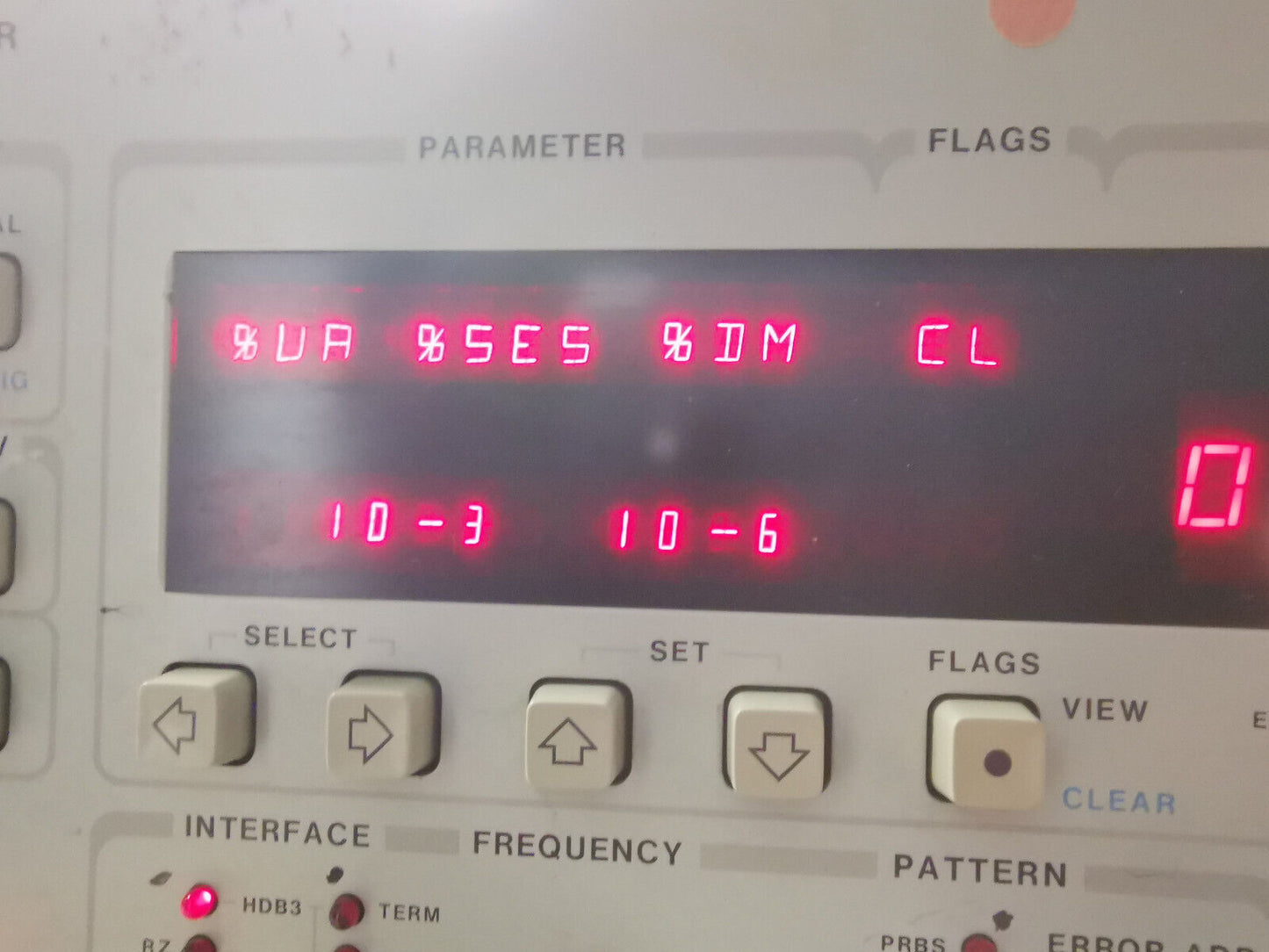 1pc Genuine HP Agilent 8 Digit 7 segment Bubble Display Red