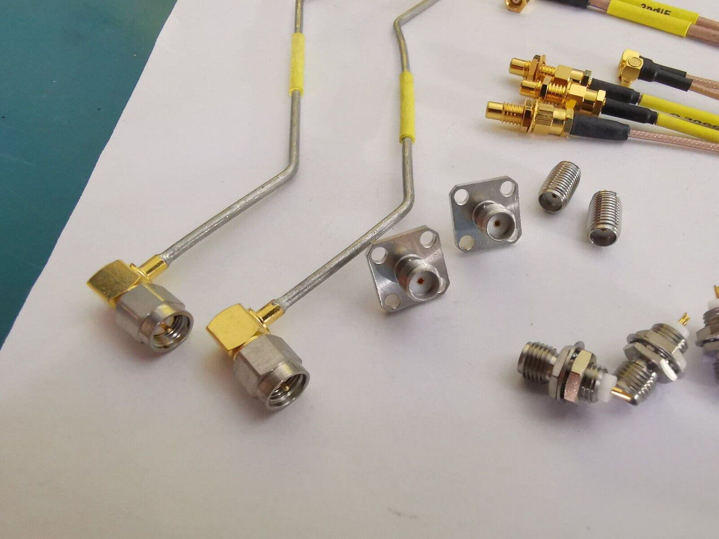 RF Coaxial Cable And Connector Joblot SMA to SMC SMC to SMC Micro MMX to SMC