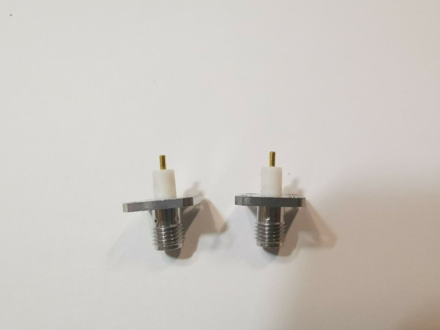 50 Ohms SMA Panel Mount Jack  IMS GmbH  WHITE BRONZE