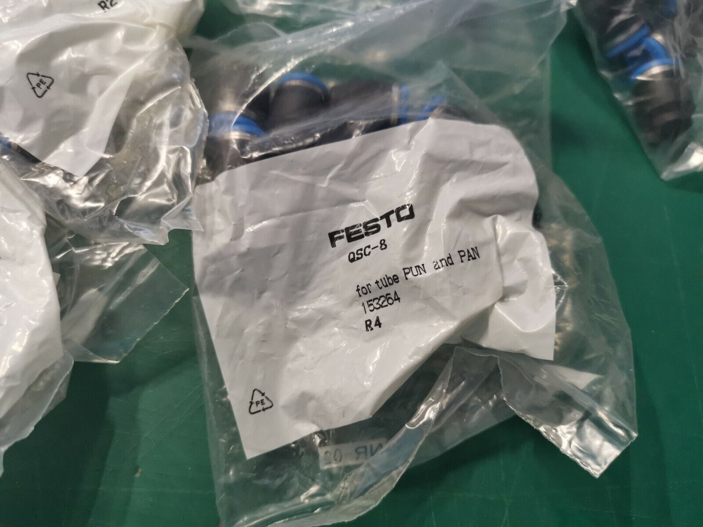 5pcs QSC 8 FESTO Push In Tubing Cap For Pneumatic Fitting