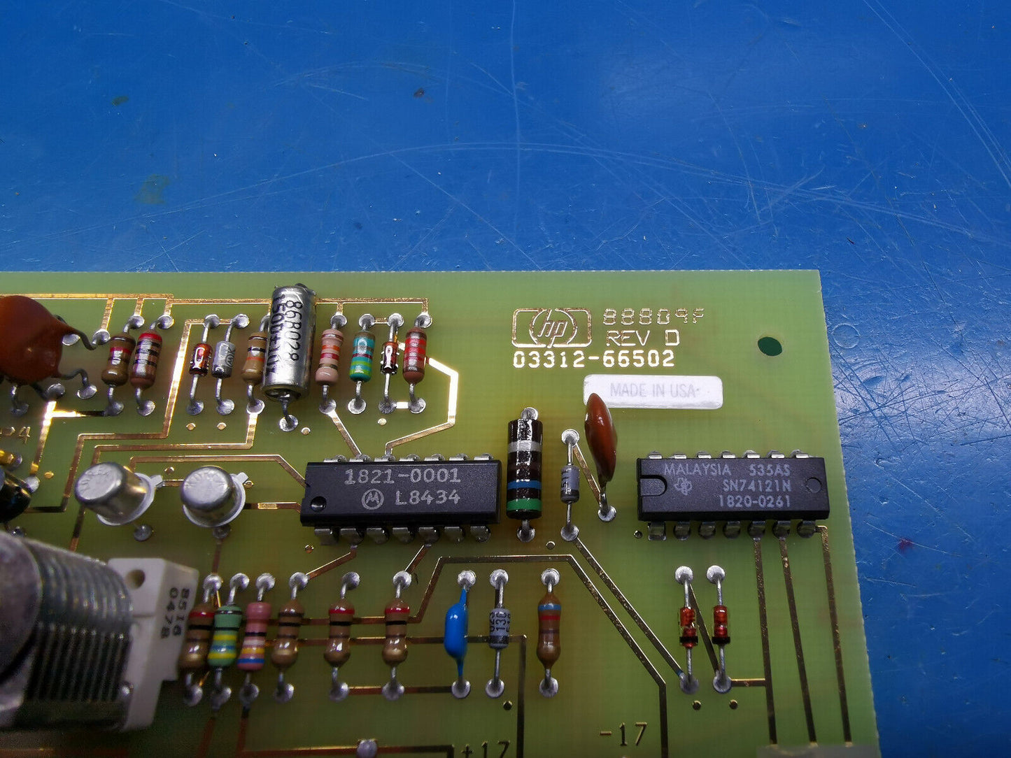 HP Agilent 3312A Function Generator 03312-66502 Board