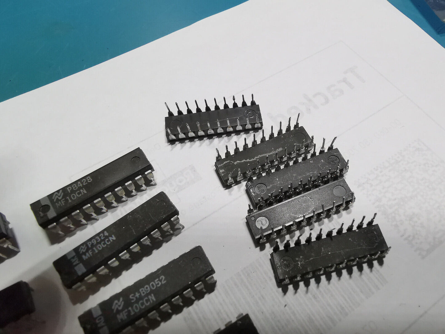 23pcs MF10CN Dual Universal Switched Active Filter Genuine NS