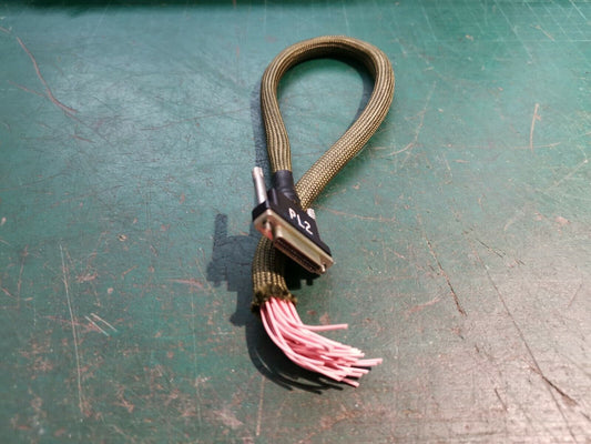 31Pin Micro D-Sub Military Connector With 300mm Cable Kern Eng CT01838-31-R
