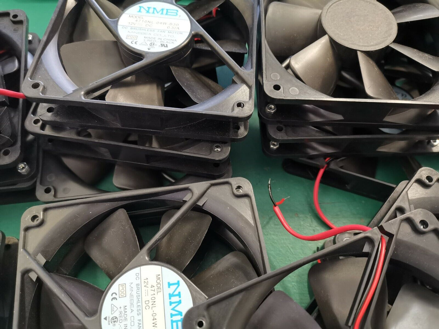 NMB 12v DC Fan 120mm x 120mm 0.32A Joblot 17pcs