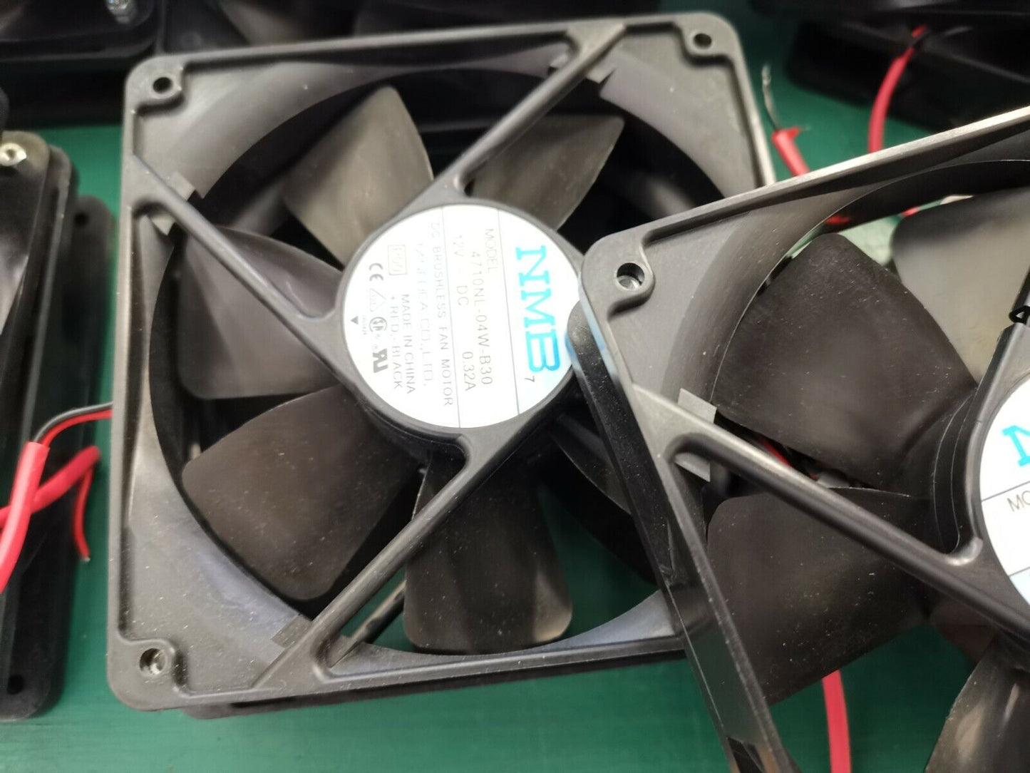 NMB 12v DC Fan 120mm x 120mm 0.32A Joblot 17pcs
