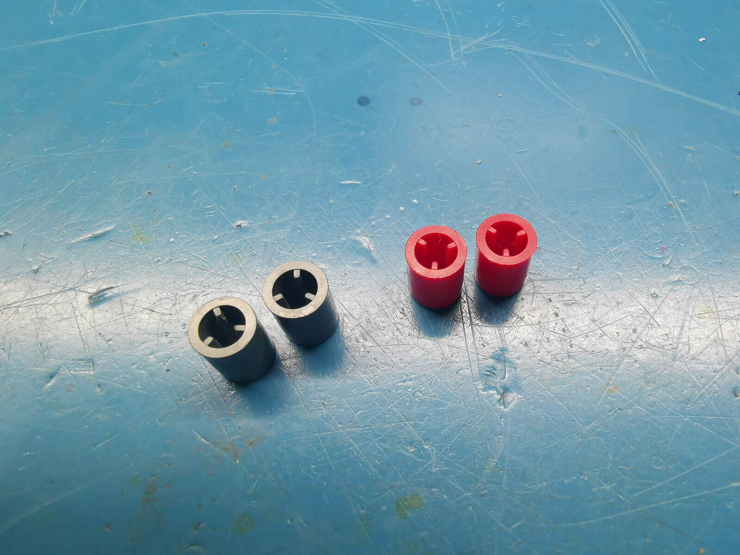 4pcs Racal Dana 1998 Counter Power Switch Cap