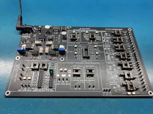 Op Amp Tester OTC12 Offset Voltage / Bandwidth Measurements Configuration Tester