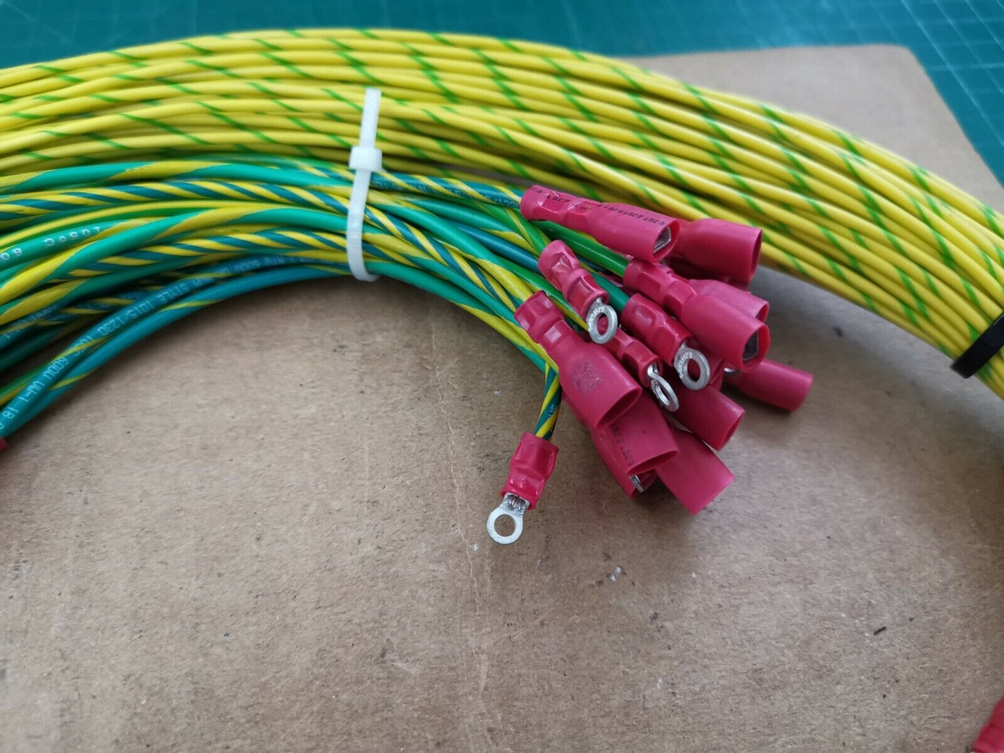 Electronic Test Gear Earth Chassis Cable Joblot 38cm And 18cm