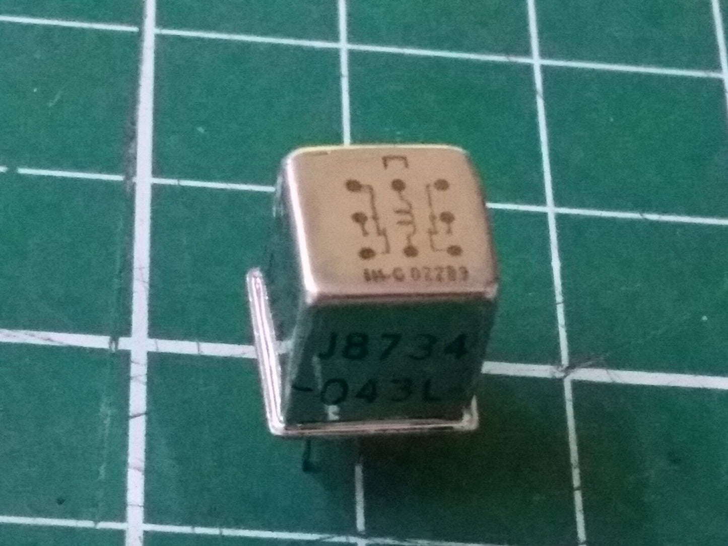 12v RF Relay DPDT Mil Spec High G M3916
