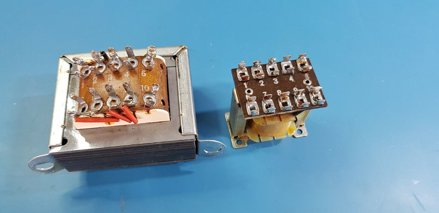 10Hz To 10KHz And 10KHz To 100KHz Out Put Transformers  Gould J3B Tramsformers