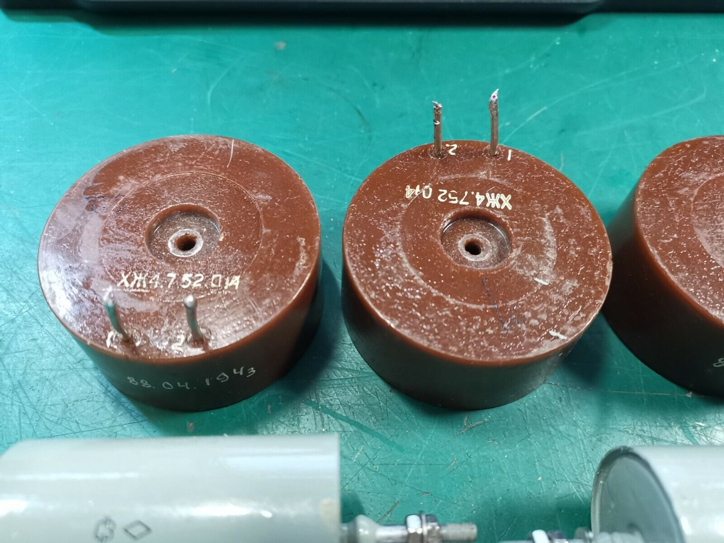 Russian RF Transmitter Power Supply Filtering Parts Capacitor and Inductor