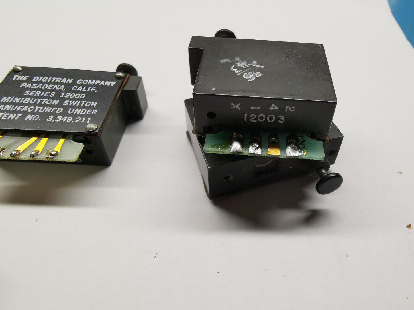 Military Push Putton Digital Count Switch