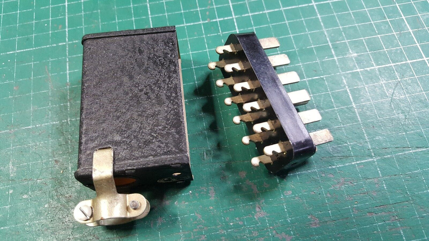 12 Pin Vintage Military Male Connector 12 Pin Socket Connector