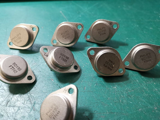BDY90 High Current Transistors Genuine Philips From Military Equipment