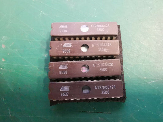 2pcs AT27HC642R35DC Atmel 8K x 8 EPROM