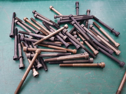 M5 Hex Socket Cap Screw 6 x 80.5mm Hex Socket Cap Screw  A2-70 25pcs
