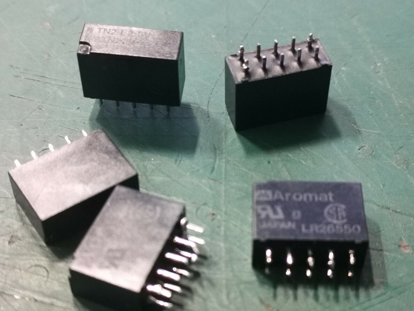 TN2-L2-5V  1A 5V DPDT 2 Coil Latching Relay  1PC