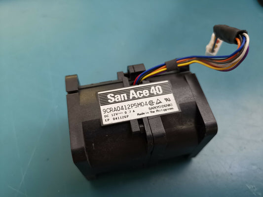 San Ace 40  Cooling Fan 12V DC 0.7A  40mm x 40mm x 56mm