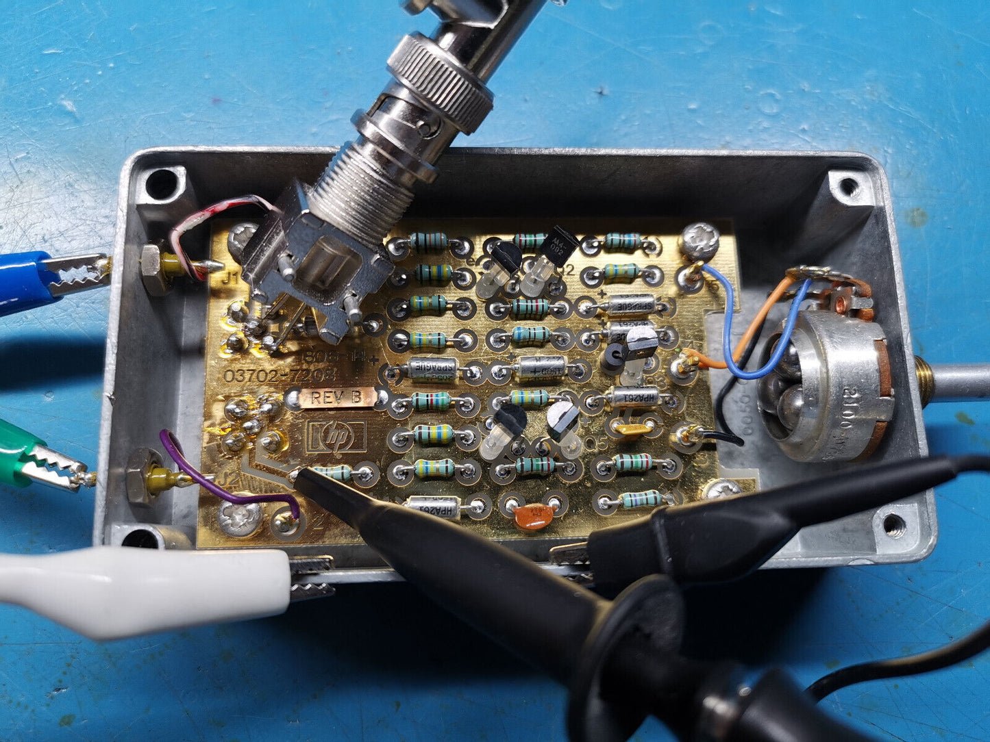 Up To 10MHz Variable Gain Amplifier Module From HP Agilent Test Gear