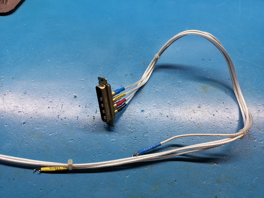 ITT DBMM5W5P RF D Sub Connector Female 4 Connector With Cable