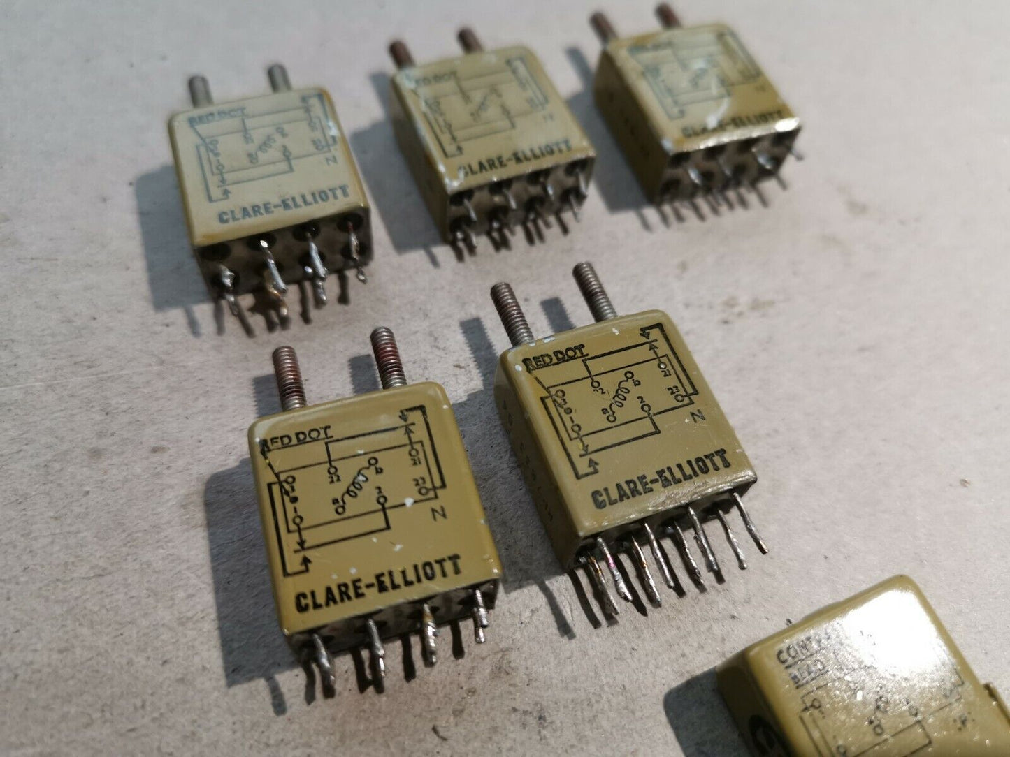 7pcs 26V DPDT Relay Military Relay 26v Coil