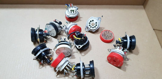 Vacuum Tube Socket Manual Voltage Selection Switch