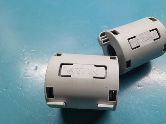 2pcs TDK 30mm x 34mm 13mm ID Clamp Filter Ferrite Core For EMC Absorption