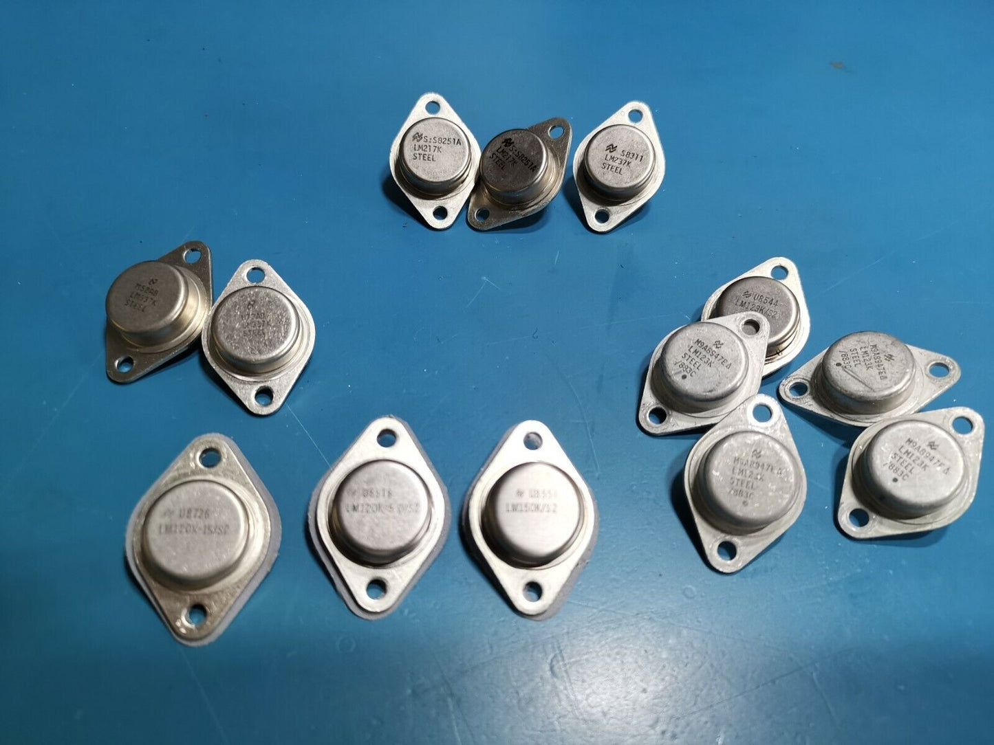 LM337K LM123K LM237K LM120k LM150K Genuine Voltage Regulator Joblot TO3