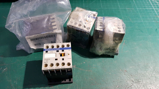 4pcs Control Relay CA4KN31BW3 3NO/NC 10 A