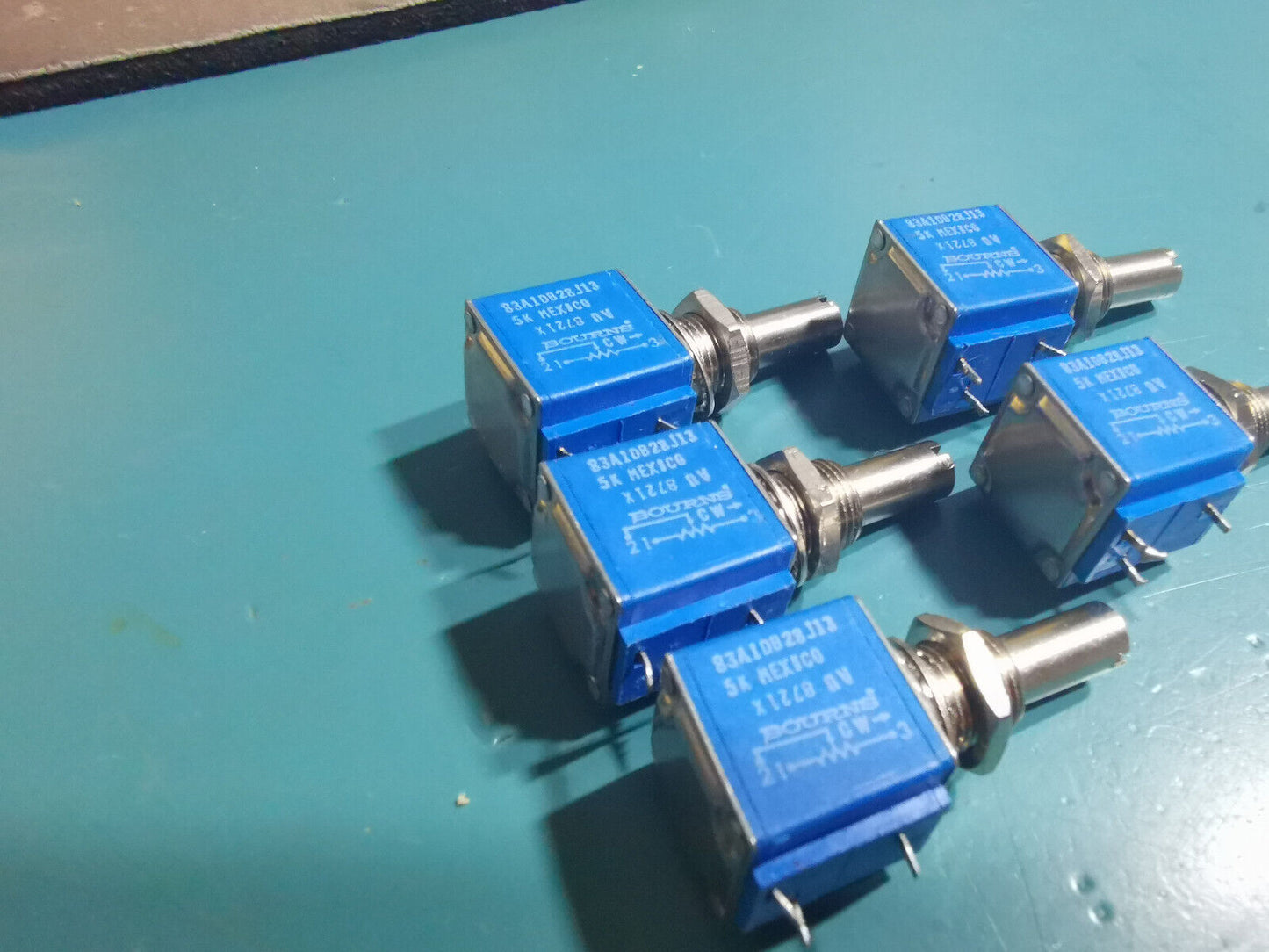 5pcs Bourns 5K Multi Turn Potentiometer 10 Turn Potentiometer 83A1DB28J13