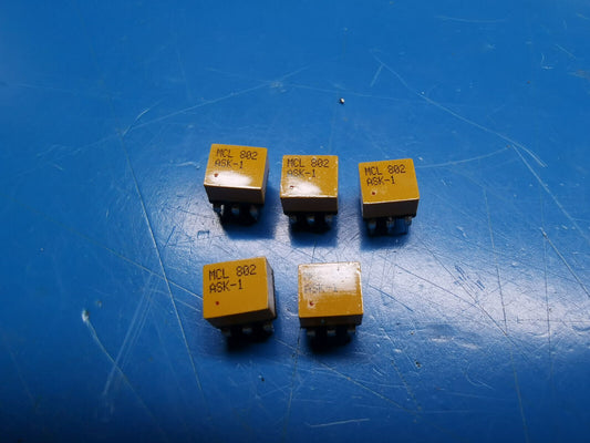 5pcs MCL ASK-1 Frequency Mixer Level 7 LO Power +7 dBm 1 to 600 MHz