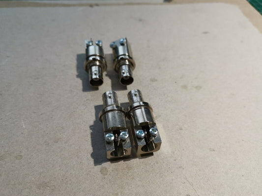 2pcs PCB Mount BNC Connector Instrument BNC Connector High Quality Military