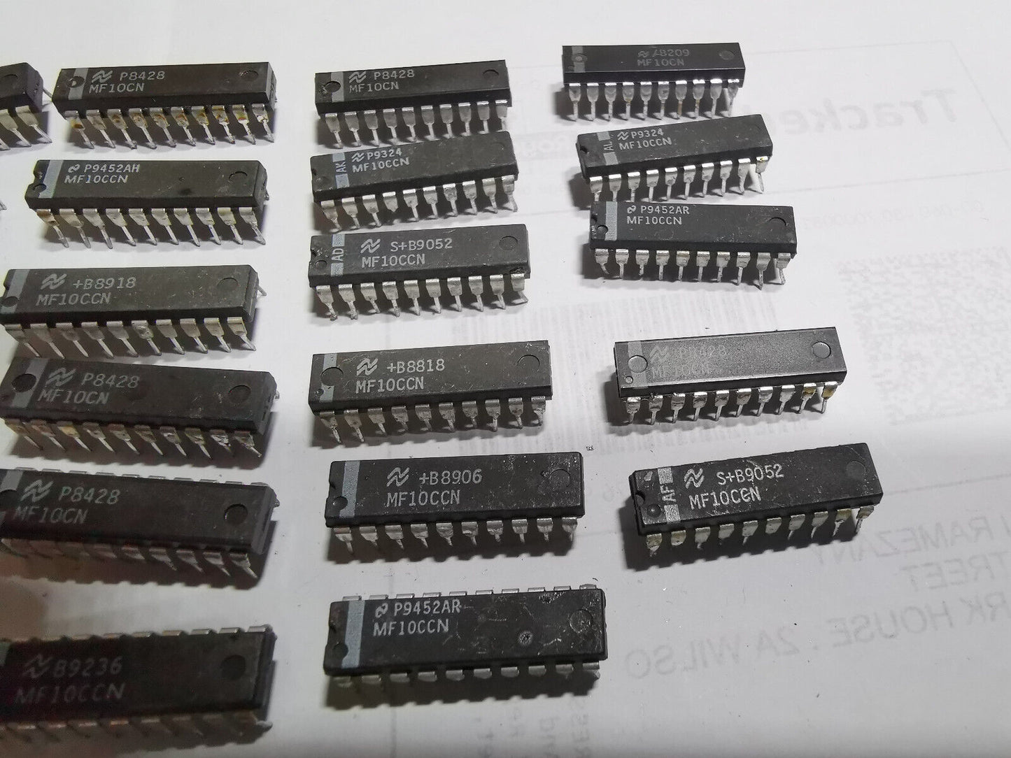 23pcs MF10CN Dual Universal Switched Active Filter Genuine NS