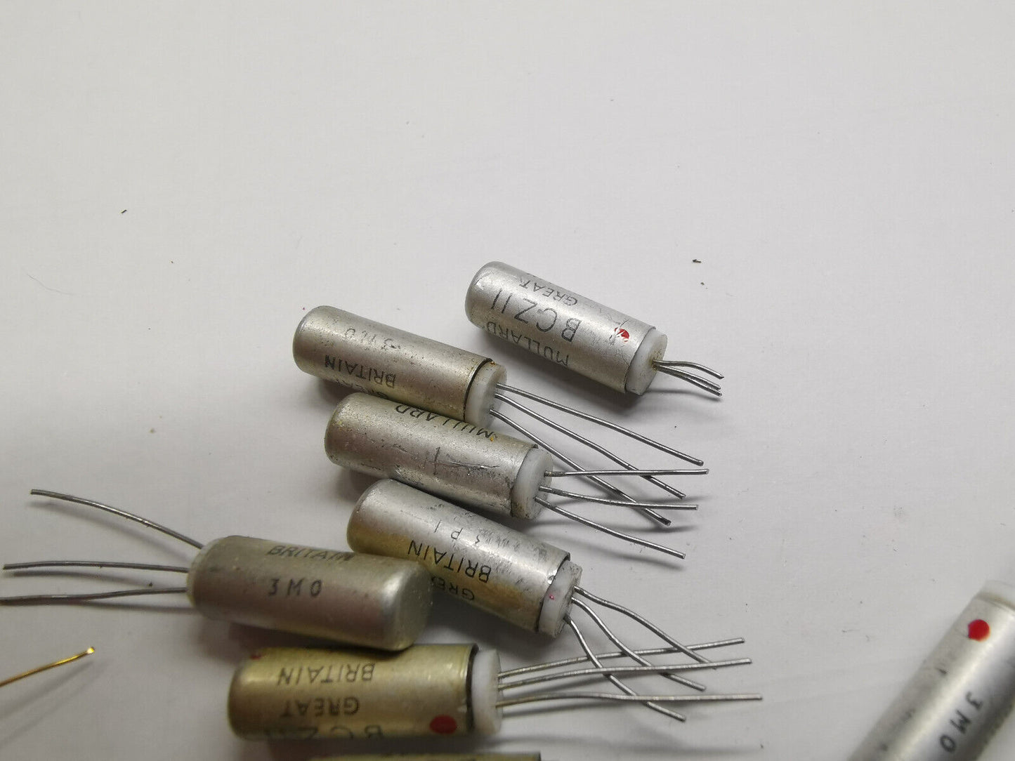 Vintage Mullard GET111 BCZ11 OC205 OC201 Transistor From Military Avionic OK