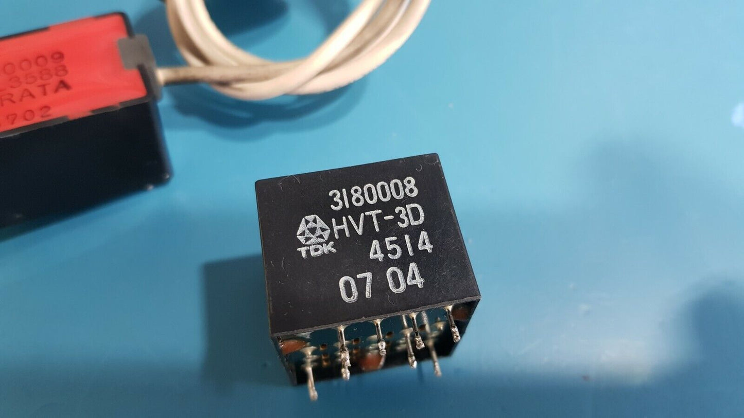 Hitachi Oscilloscope Flyback Transformer Parts Murata 318009 TDK HVT-3D