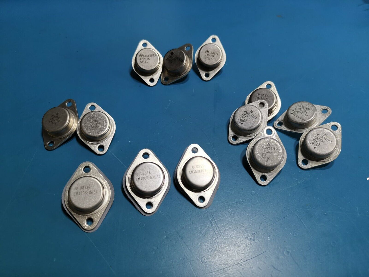 LM337K LM123K LM237K LM120k LM150K Genuine Voltage Regulator Joblot TO3
