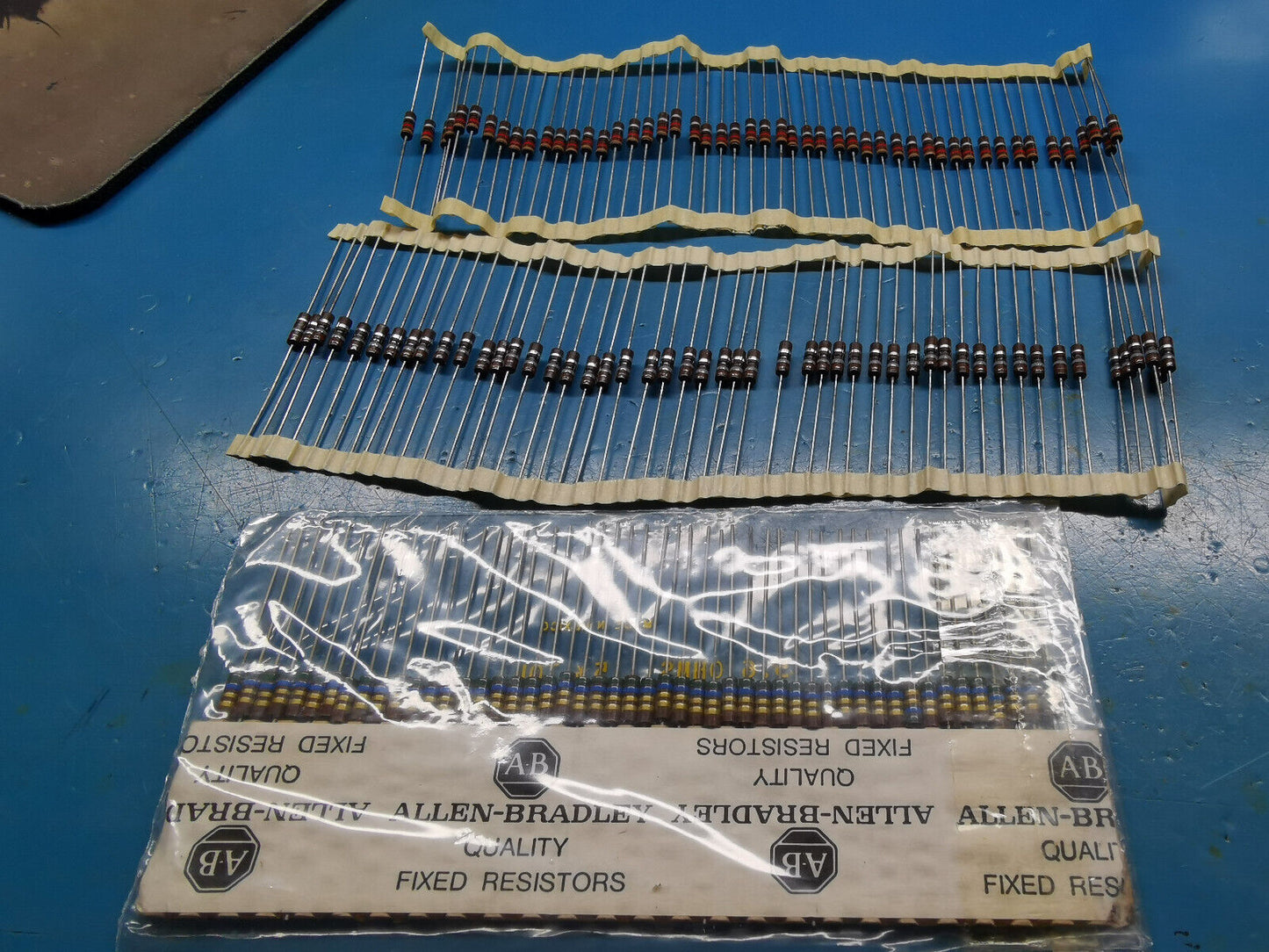 150pcs Allan Bradley Carbon Composite Resistor  3 Values 5.6R 12R 15R  0.5W