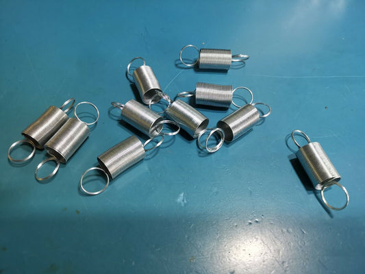 SPHK55A Steel Extension Spring 10pcs  15mm Diameters 55mm Length