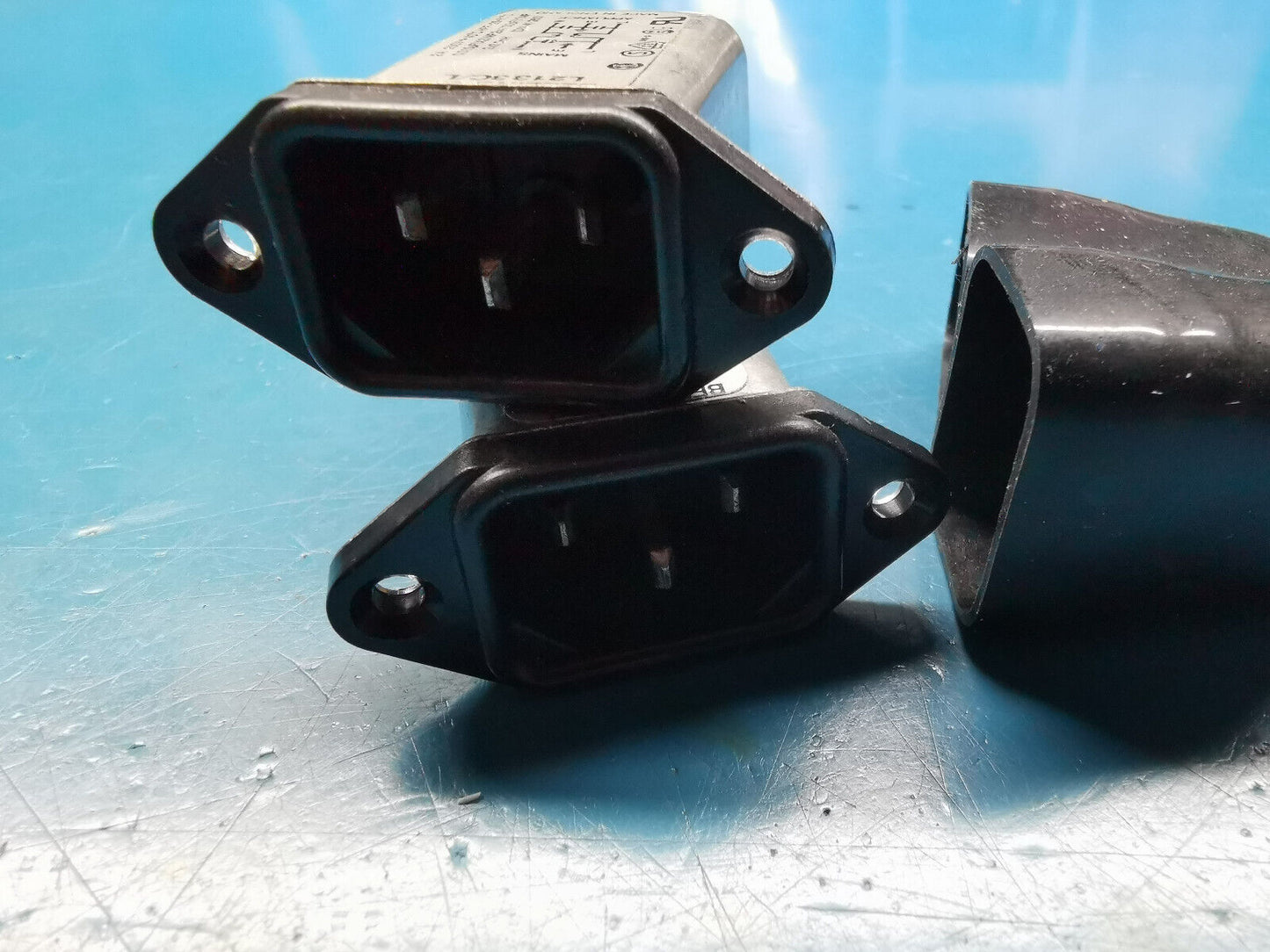 2pcs Mains Inlet Filter 250v 2A Belling Lee L213 3C/L