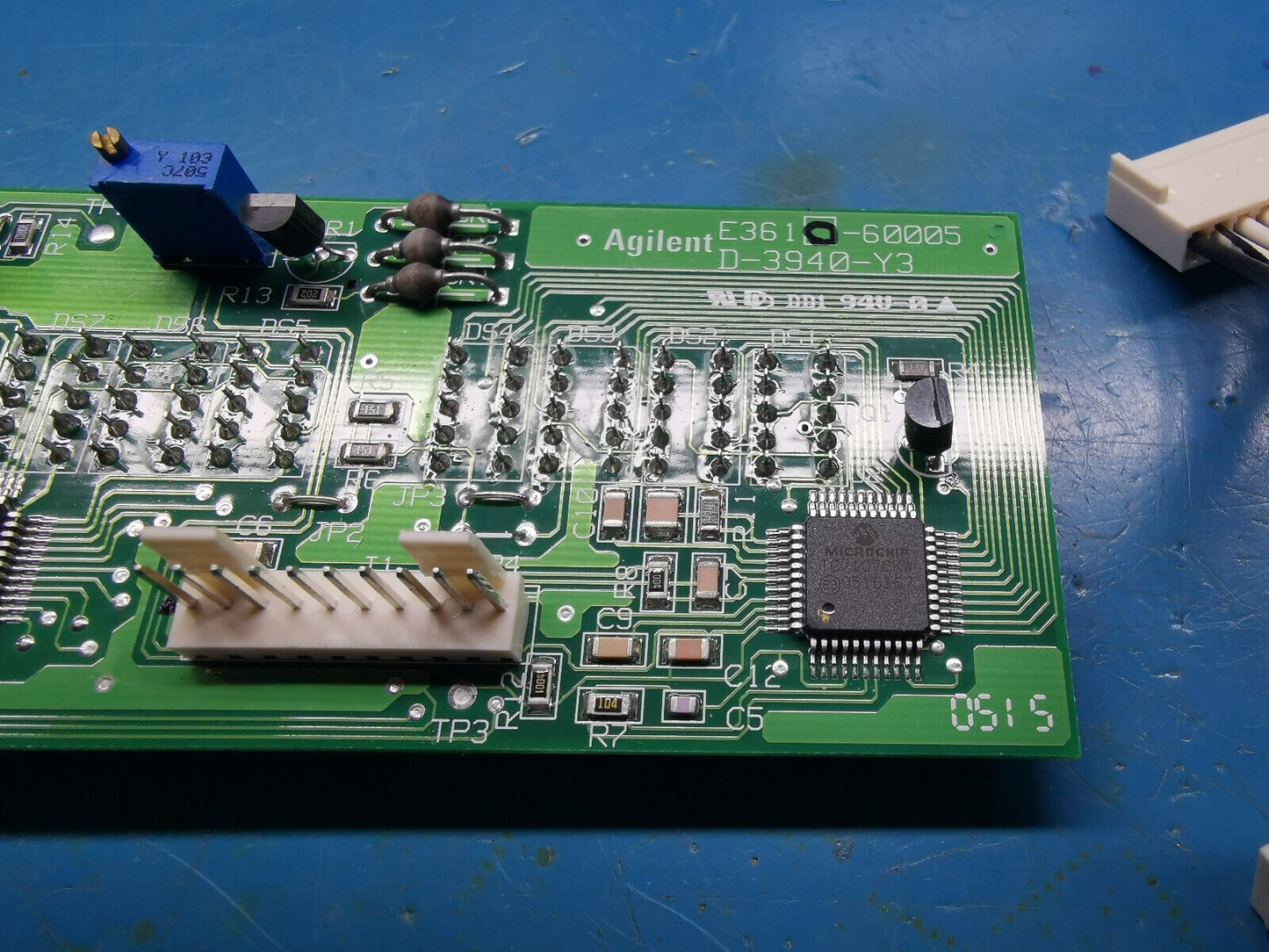 HP Agilent E3610A Power Supply Front Panel Display
