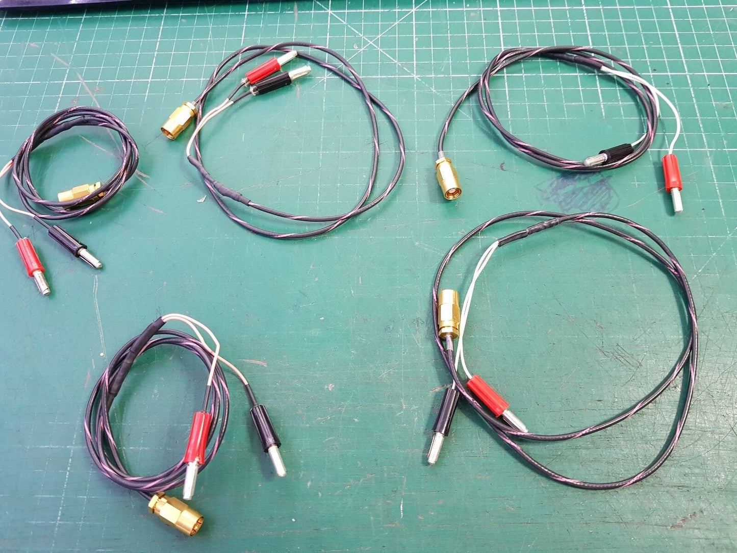 SMB To Banana Plug Cable Radio Frequency Coaxial SMB Cable EX MOD